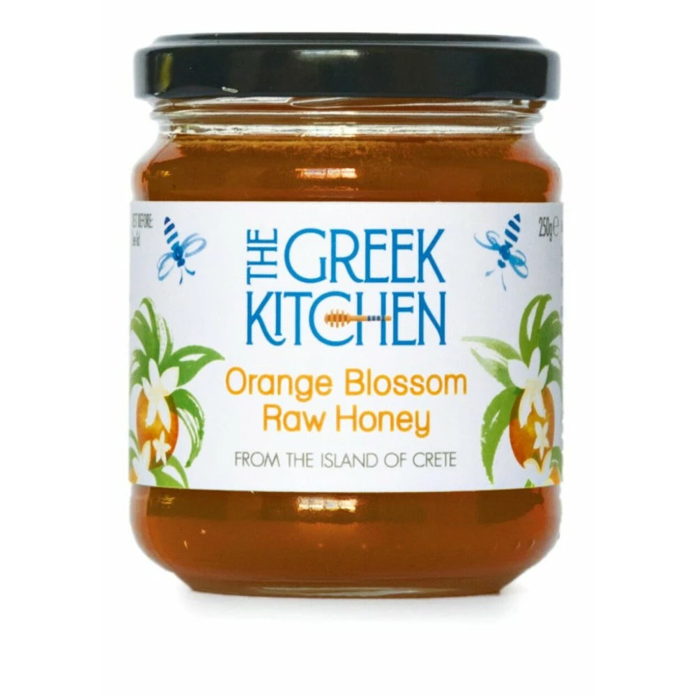 The Greek Kitchen Orange Blossom Raw Honey (250g)