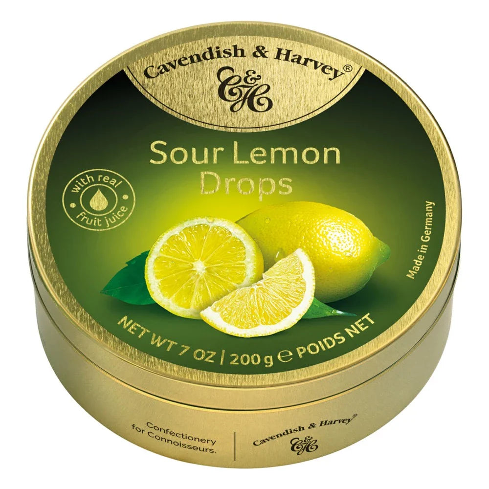 Cavendish & Harvey Sour Lemon Drops (200g)
