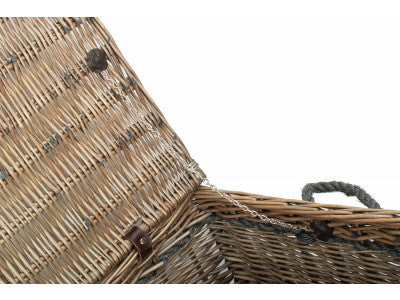 28" ANTIQUE WASH ROPE HANDLED TRUNK