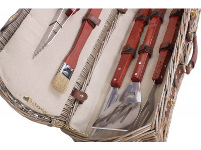 BARBEQUE TOOL BASKET SET