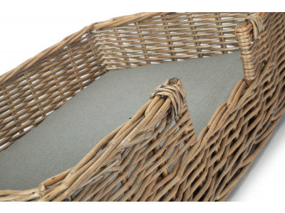 SMALL RECTANGULAR DOG BED with CUSHION