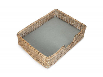 MEDIUM RECTANGULAR DOG BED with CUSHION