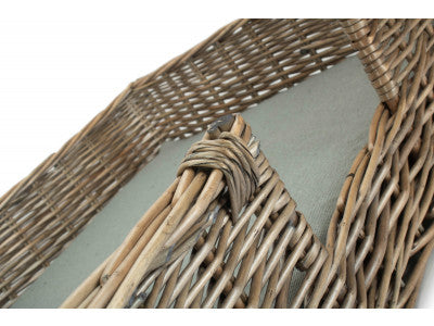 MEDIUM RECTANGULAR DOG BED with CUSHION