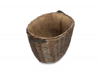 SMALL OVAL LOG BASKET