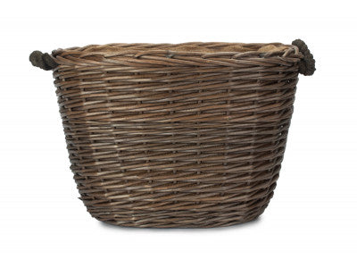 SMALL OVAL LOG BASKET