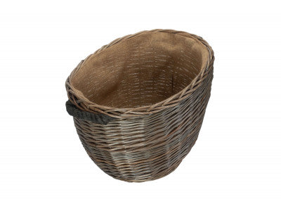 MEDIUM OVAL LOG BASKET
