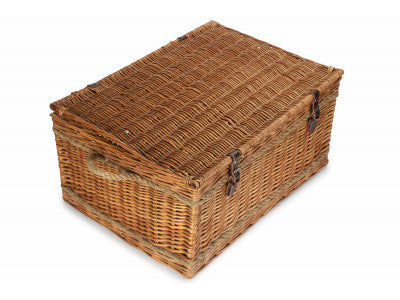 28" DOUBLE STEAMED ROPE HANDLED TRUNK