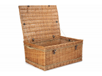 28" DOUBLE STEAMED ROPE HANDLED TRUNK