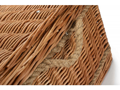 28" DOUBLE STEAMED ROPE HANDLED TRUNK