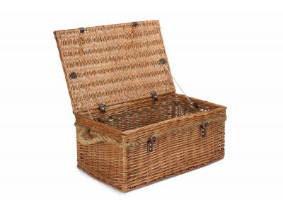 24" DOUBLE STEAMED ROPE HANDLED TRUNK