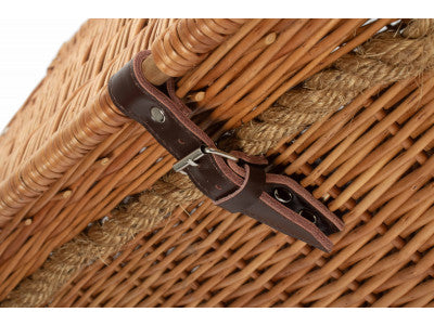 24" DOUBLE STEAMED ROPE HANDLED TRUNK