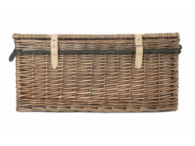 24" ANTIQUE WASH ROPE HANDLED TRUNK