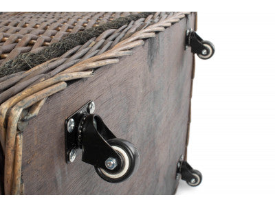 JUMBO "LOGS" BASKET with WHEELS