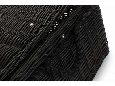 27" BLACK ROPE HANDLED TRUNK