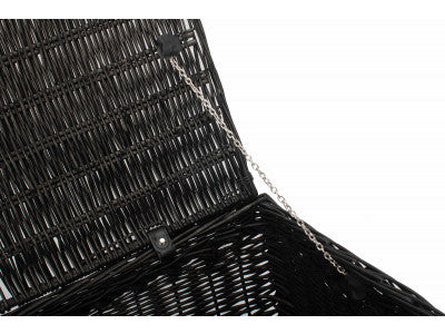 27" BLACK ROPE HANDLED TRUNK