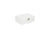 12" WHITE WOODEN BOX