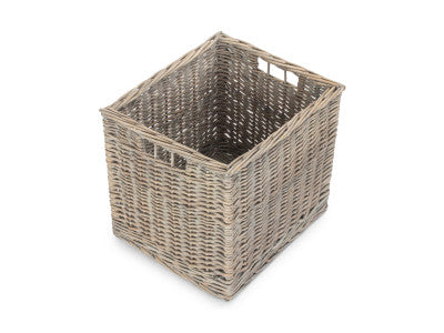 SQUARE GREY WASH STORAGE SOLUTION