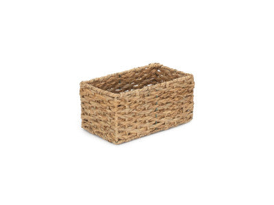 SMALL THATCH GRASS STORAGE BASKET