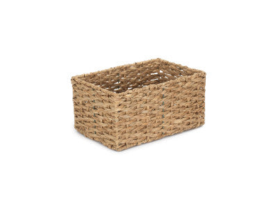 MEDIUM THATCH GRASS STORAGE BASKET