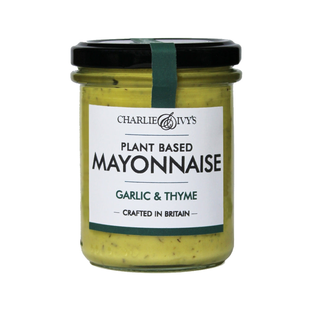 Charlie & Ivy's Garlic & Thyme Plant Based Mayo (190g)