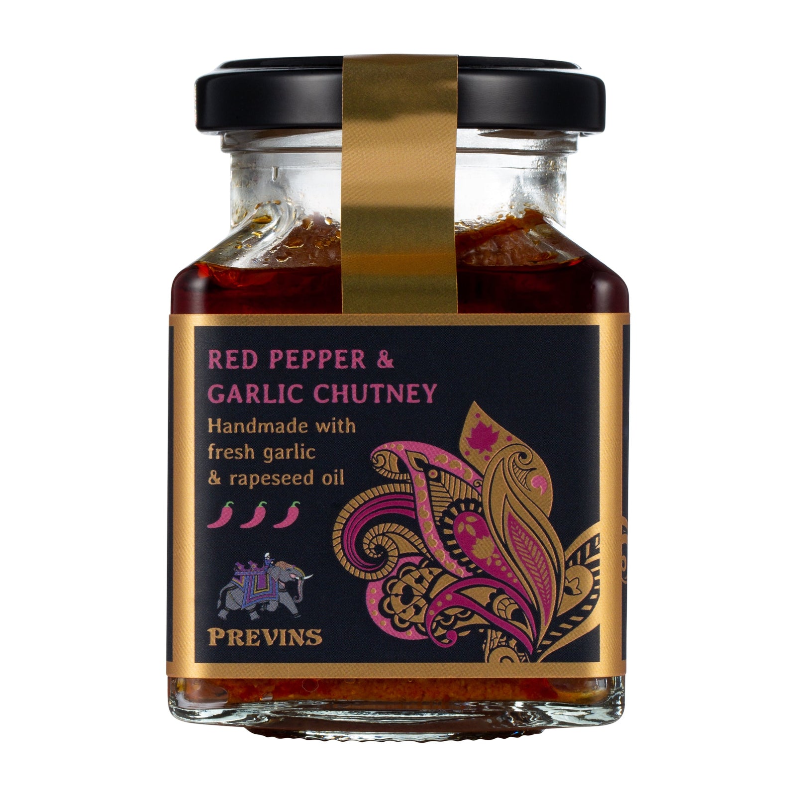 Previns Red Pepper & Garlic Chutney (175g)
