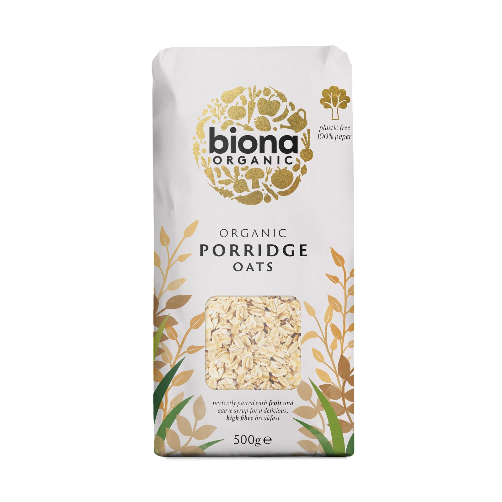 Biona Organic Porridge Oats (500g)