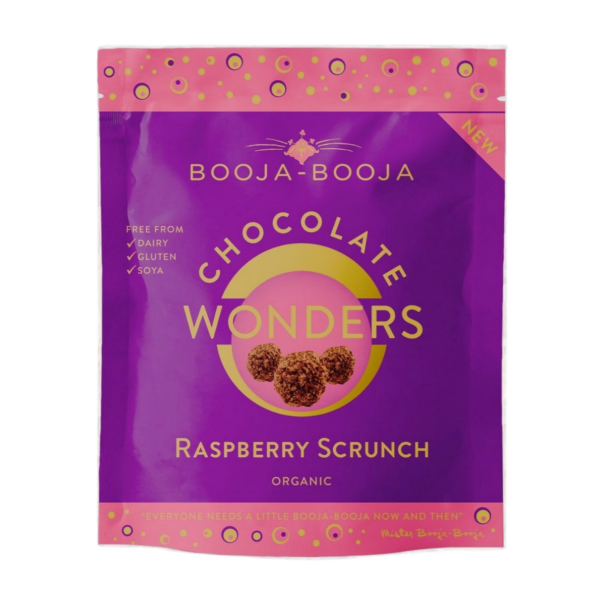Booja-Booja Raspberry Scrunch Chocolate Wonders (65g)