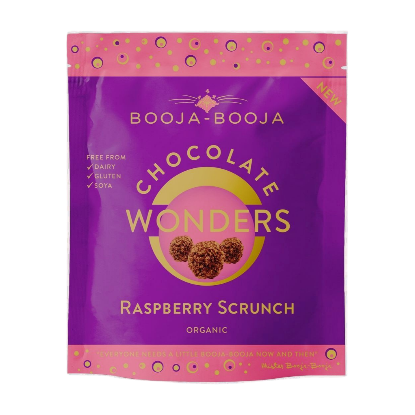 Booja-Booja Raspberry Scrunch Chocolate Wonders (65g)