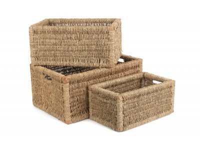 MEDIUM SEAGRASS STORAGE BASKET