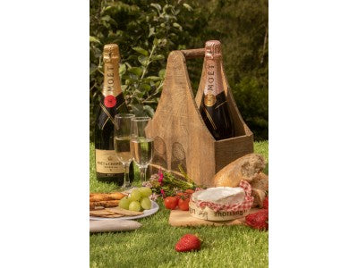 OAK EFFECT 2 BOTTLE CARRIER