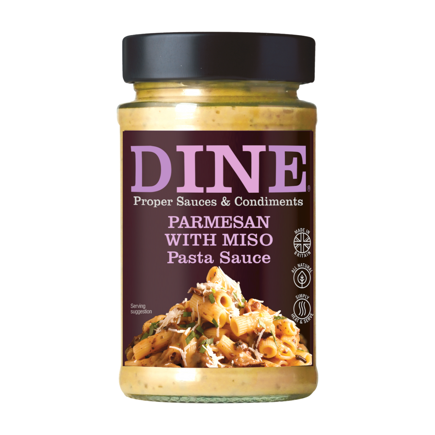 DINE with Atkins & Potts Parmesan & Miso Pasta Sauce (350g)