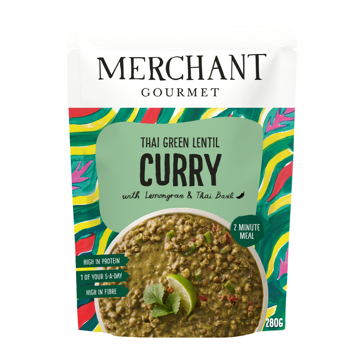 Merchant Gourmet Thai Green Lentil Curry (280g)