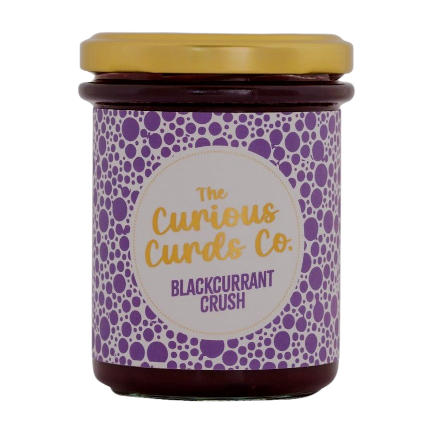 The Curious Curds Co. Blackcurrant Crush Curd (210g)