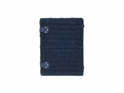 EXTRA LARGE BLUE PAPER ROPE HAMPER