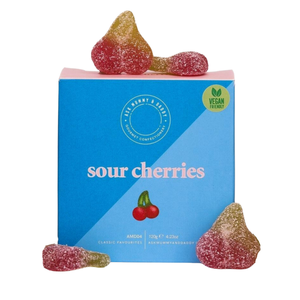 Ask Mummy & Daddy Sour Cherries Gift Box (120g)