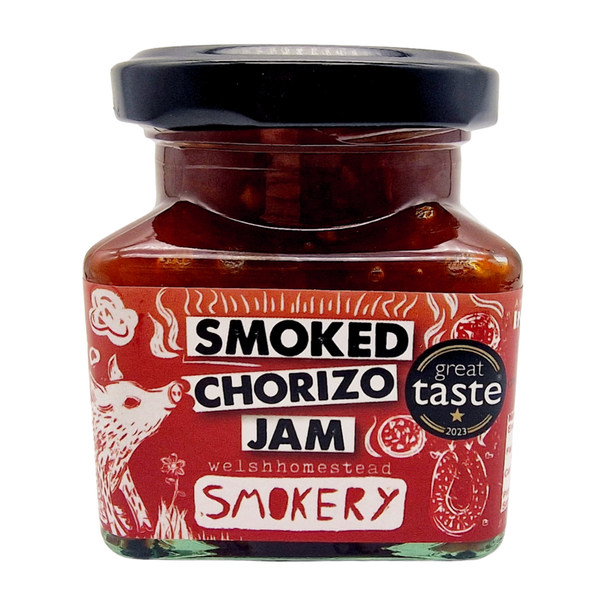 Welshhomestead Smokery Smoked Chorizo Jam (128g)