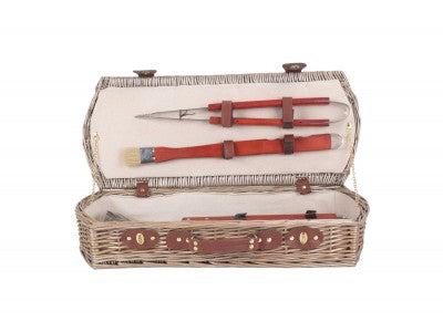 BARBEQUE TOOL BASKET SET