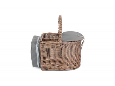 2 BOTTLE BEACH HAMPER