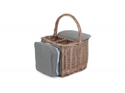 2 BOTTLE BEACH HAMPER