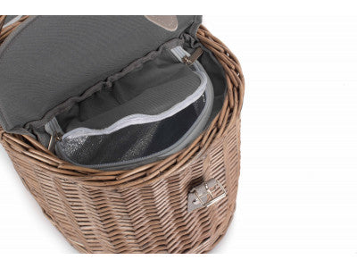 2 BOTTLE BEACH HAMPER