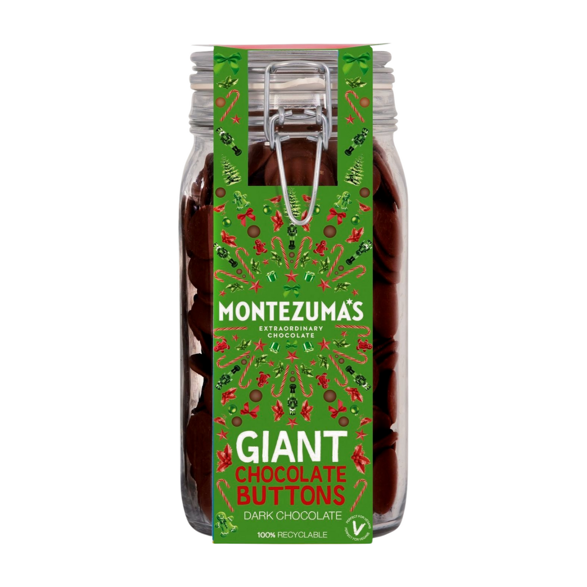 Montezuma's Giant Dark Chocolate Buttons (900g)