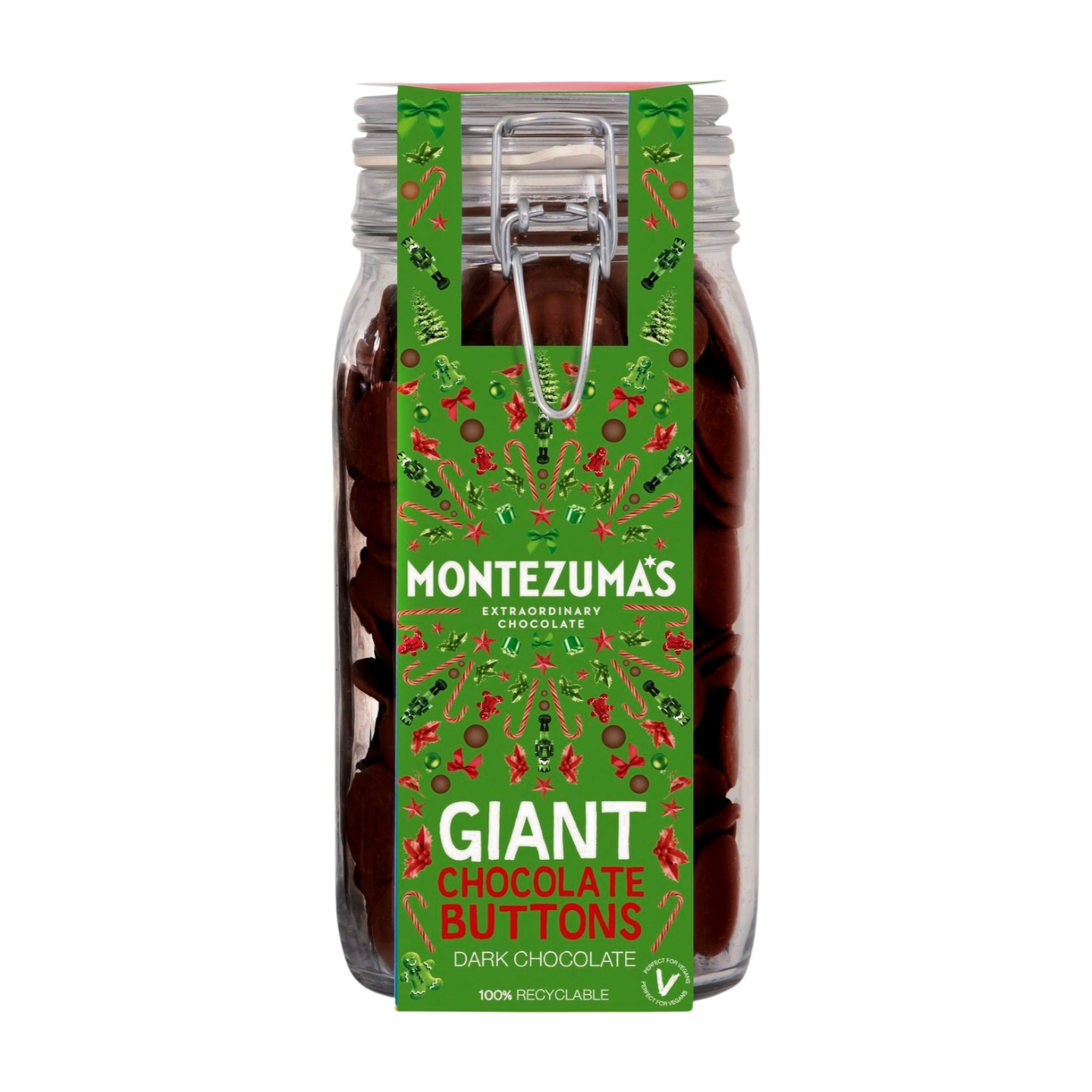 Montezuma's Giant Dark Chocolate Buttons (900g)