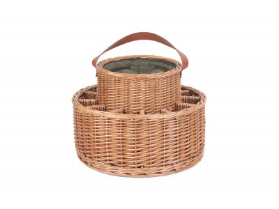 GREEN TWEED CHILLED GARDEN PARTY BASKET