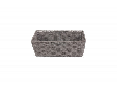 EXTRA LARGE GREY PAPER ROPE TRAY