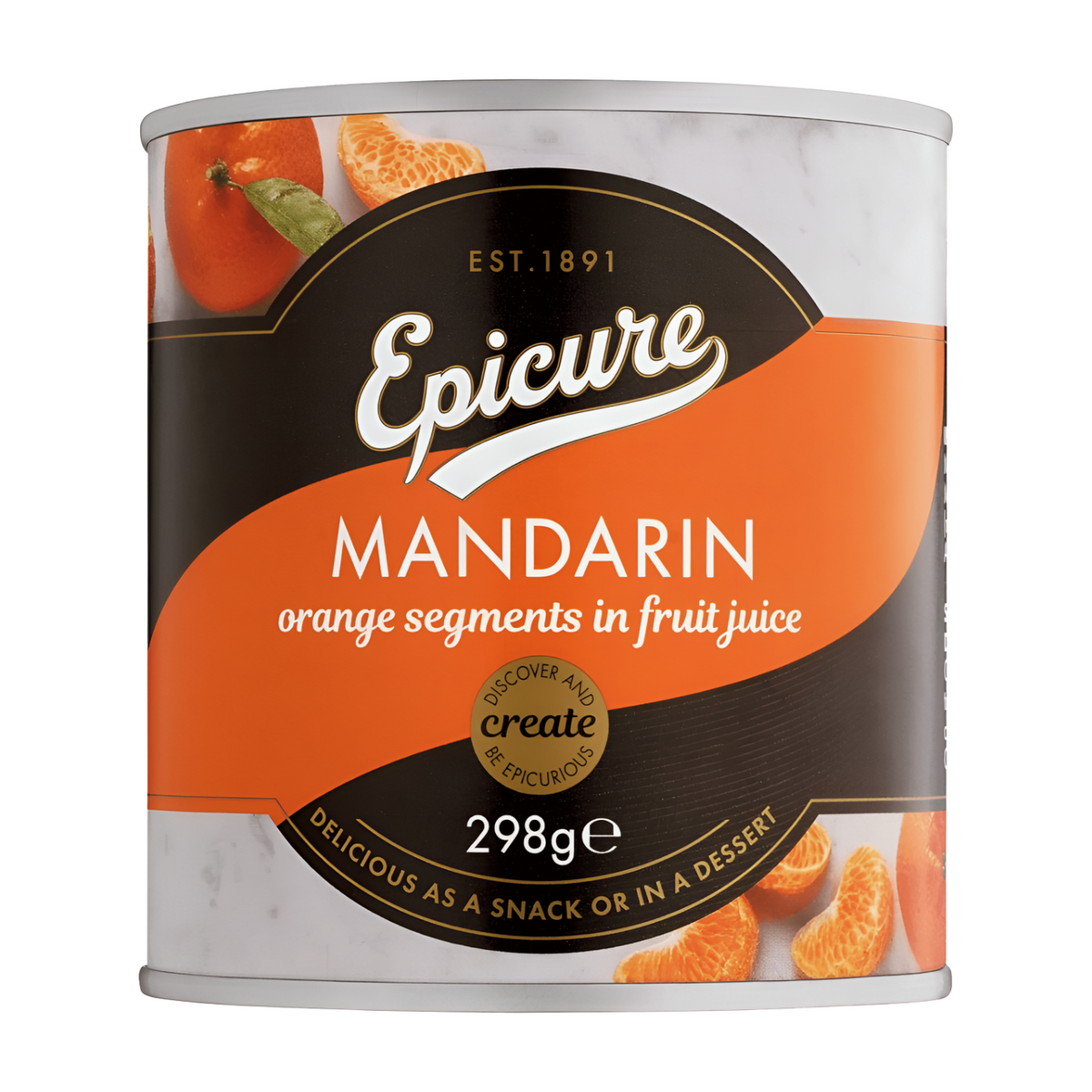 Epicure Mandarin Orange Segments in Fruit Juice (298g)