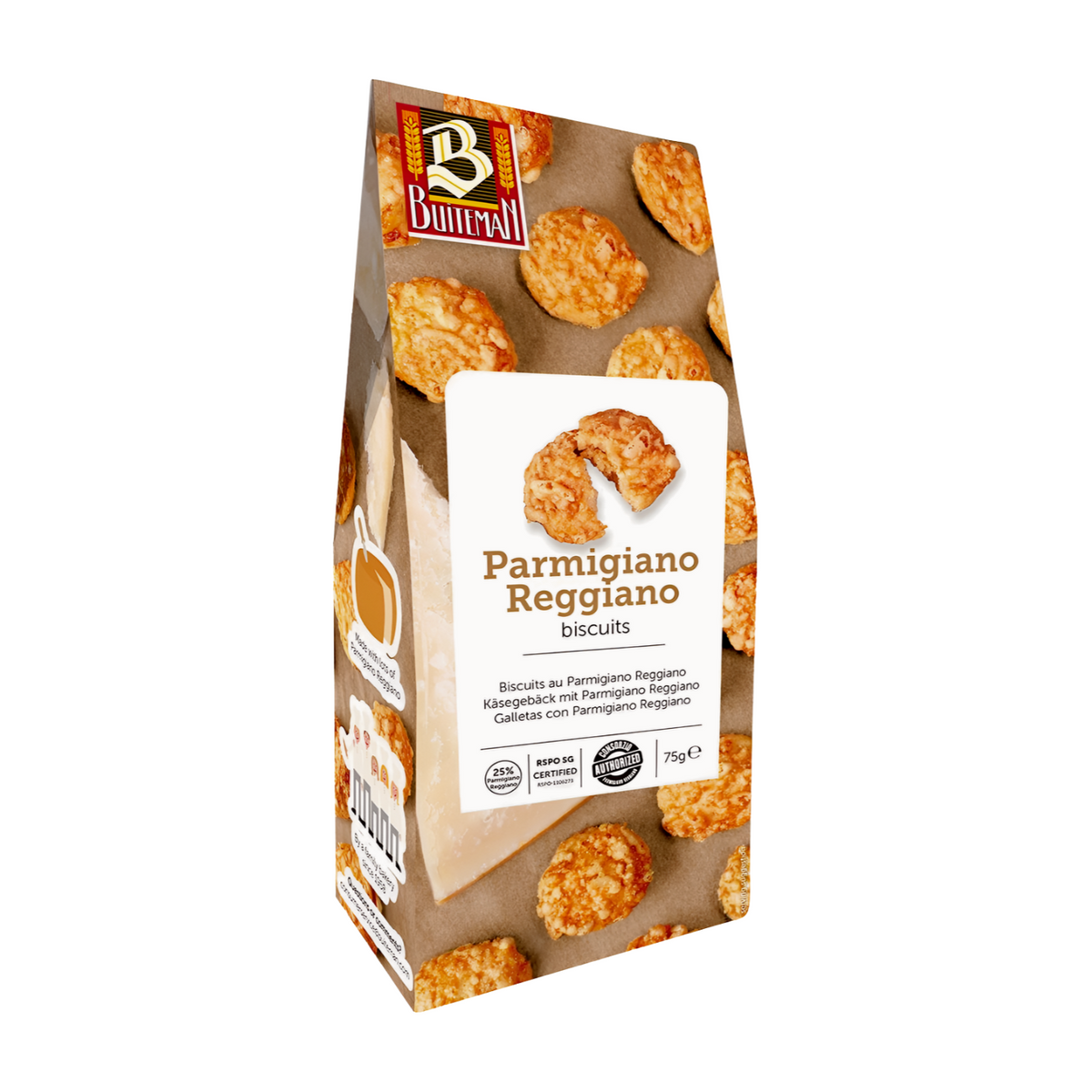 Buiteman Parmigiano Reggiano Biscuits (75g)