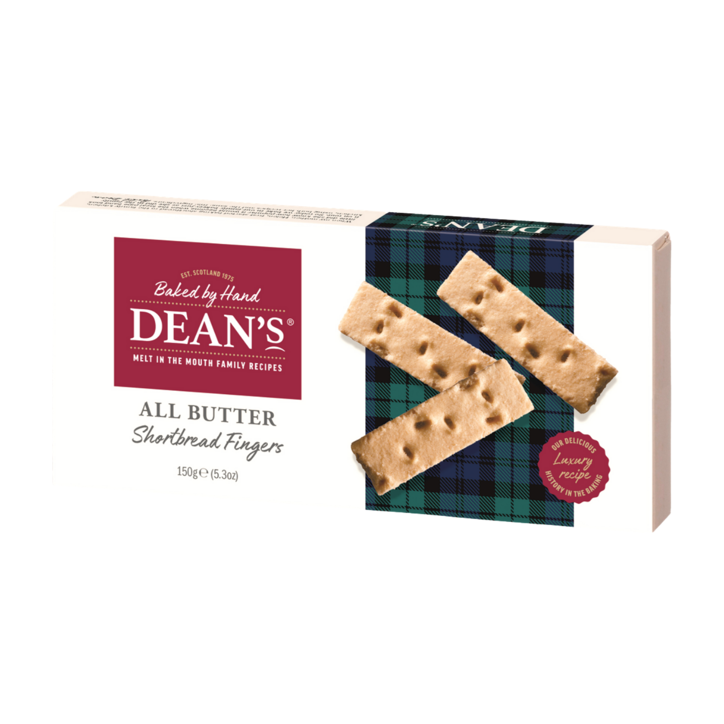 Dean's All Butter Shortbread Fingers (150g)