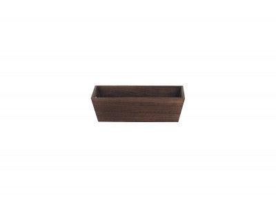 DARK WOODEN PACKING TROUGH