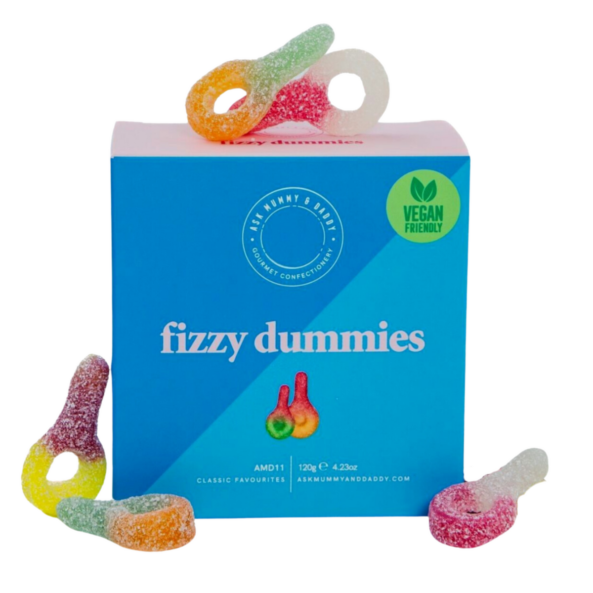 Ask Mummy & Daddy  Fizzy Dummies (120g)
