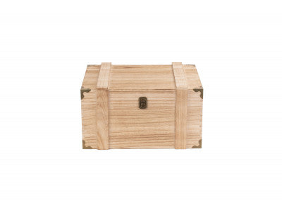 6 BOTTLE WINE CHEST BOX